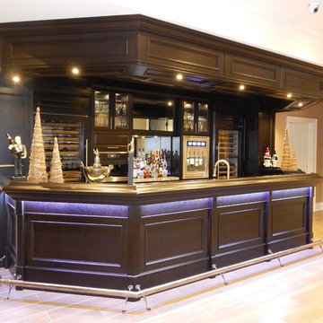 Custom Home Bar Delux