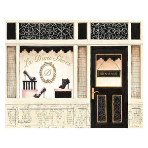 La Diva Shoes Print Contemporary Prints And Posters By Posterazzi