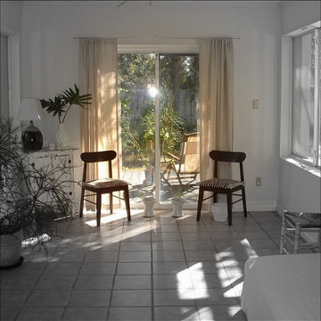 Staged Family/Sun Room in Florida Home
