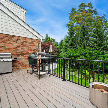 Azek Reserve Collection Driftwood Decking & Westbury Tuscany Rail