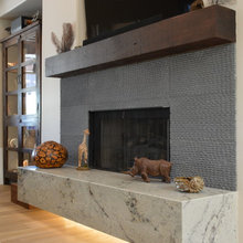 indoor fireplace