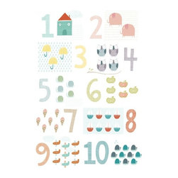 Olli Ella Numbers Poster - Prints And Posters