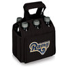 Los Angeles Rams Six Pack Beverage Carrier, Black