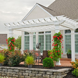 Vinyl Artisan Pergola - Pergolas