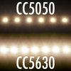 WW 5630 Single Row CC LED Strip Light 70/m 5.1mm wide 2m Reel