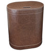 WS Bath Collections Vintage 2467 Vintage Synthetic Waste Basket - Brown