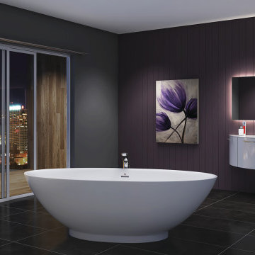 Americh RC2204-GW Florence 7133 - ROC - Bath Tub - Glossy White