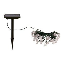 Smart Solar 30-Piece Solar LED String Light Set, Crystal Balls - Outdoor Rope And String Lights