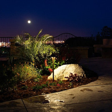 Landscape Lighting - Beautiful home in Rancho Palos Verdes, CA