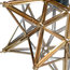 Glass Christmas Star Pendant Light, Small