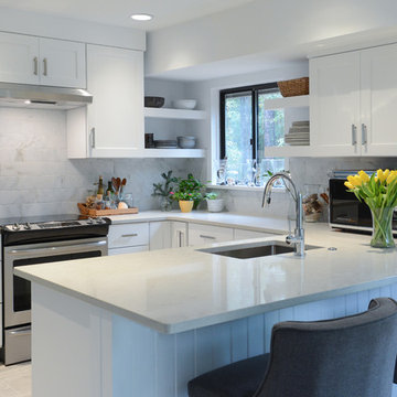 A Cozy, Contemporary Kitchen Remodel