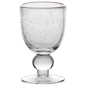 St. Remy Clear Bubble Water Glasses, Set of 4