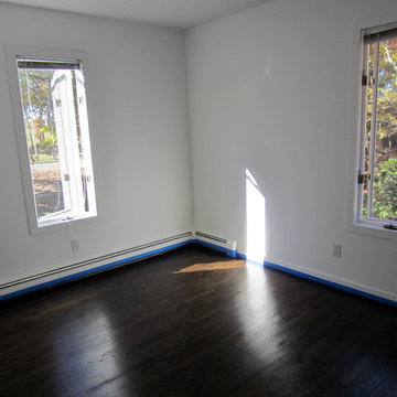 SAG HARBOR - HOME REMODEL! JACOBEAN/EBONY STAIN + BONA MEGA
