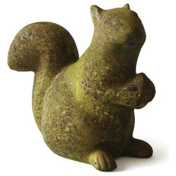 Squirrel With Acorn Garden Animal Statue