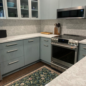 Sage Green Kitchen remodel