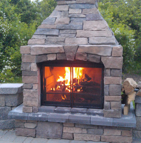 Modular Outdoor Fireplace Systems – Fireplace Guide by Linda