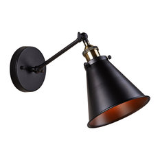 Industrial Edison Antique Matte Black Wall Sconce Simplicity