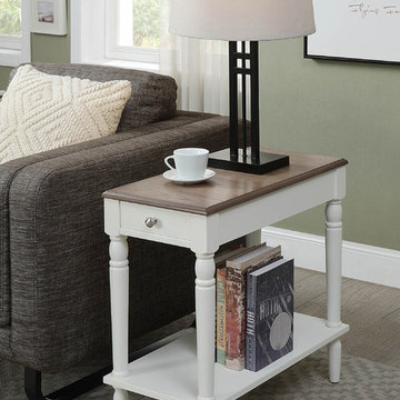 French Country No Tools Chairside Table