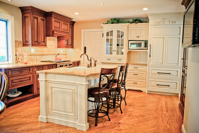 Kitchen - traditional kitchen idea in Philadelphia