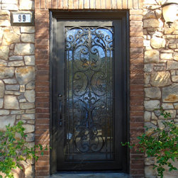 Toulouse - Iron & Glass Entry Door - Front Doors