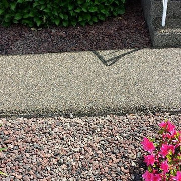 Pebblestone Paving Installations
