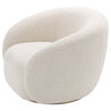 Boucle Curved Swivel Chair | Eichholtz Brice
