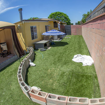 Artificial boxwood Fence Covering in Pomona, California