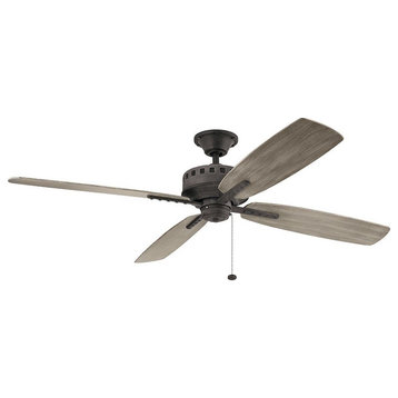 Ceiling Fan - Utilitarian inspirations - 14 inches tall by 65 inches