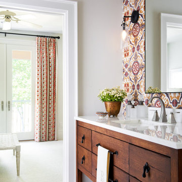 Fine Grain European Plaster Walls in Hill Country Home