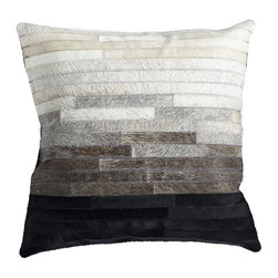 COWHIDE PILLOW COVER &ndash; LINAGE - NEW - Decorative Pillows