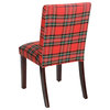 Hughes Dining Chair, Red