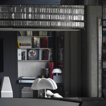 Bibliothèque sur mesure en métal
