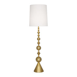Robert Abbey - Robert Abbey Jonathan Adler Harlequin F-Floor Lamp - Floor Lamps
