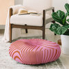 Gabriela Fuente Pink Future Floor Pillow Round