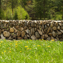 stacked stone walls