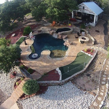 Hill Country Pool House