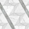 Classico Carrara Hexagon Peak Porcelain Floor and Wall Tile