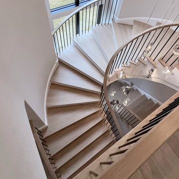 Project #150 | Contemporary White Oak Curve
