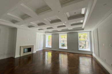 Inspiration for a dining room remodel in New York