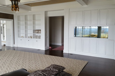 Inspiration for a timeless living room remodel in Other