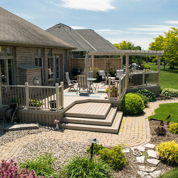 First Palram decking used in Canada by Hickory Dickory Decks.