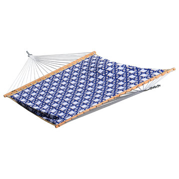Quilted Fabric Hammock, Double Nautical
