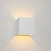 QB 1 Light Wall Sconce, White