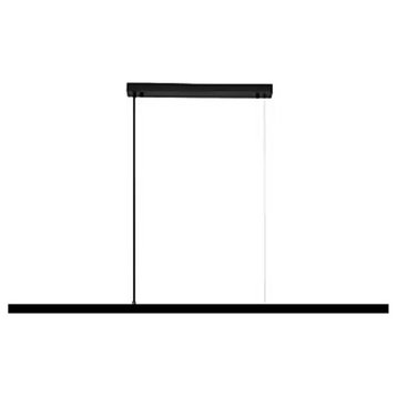 Romont, Simple Stylish Minimalistic Black Chandelier, 34.7' / 88cm