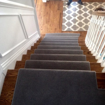 River Edge Custom Hall and Stairs