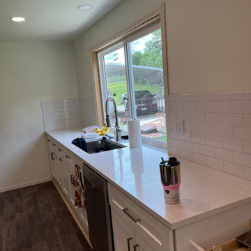 Kitchen remodelled