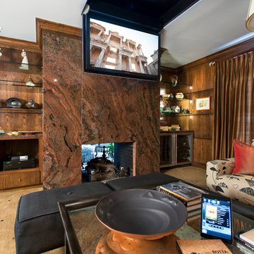 One House - Two Media Rooms - Two Different Approaches
