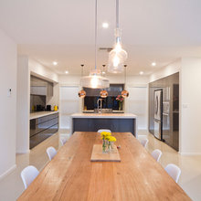 dining and kitchen