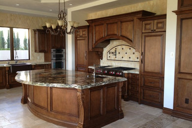 Elegant kitchen photo in Other