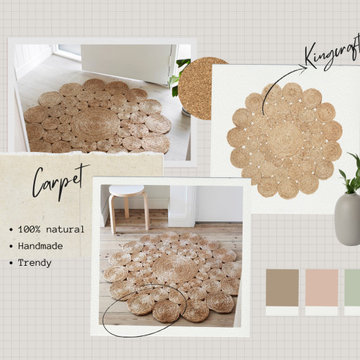 High Quality Natural Material Carpet/Rug From Vietnam Supplier